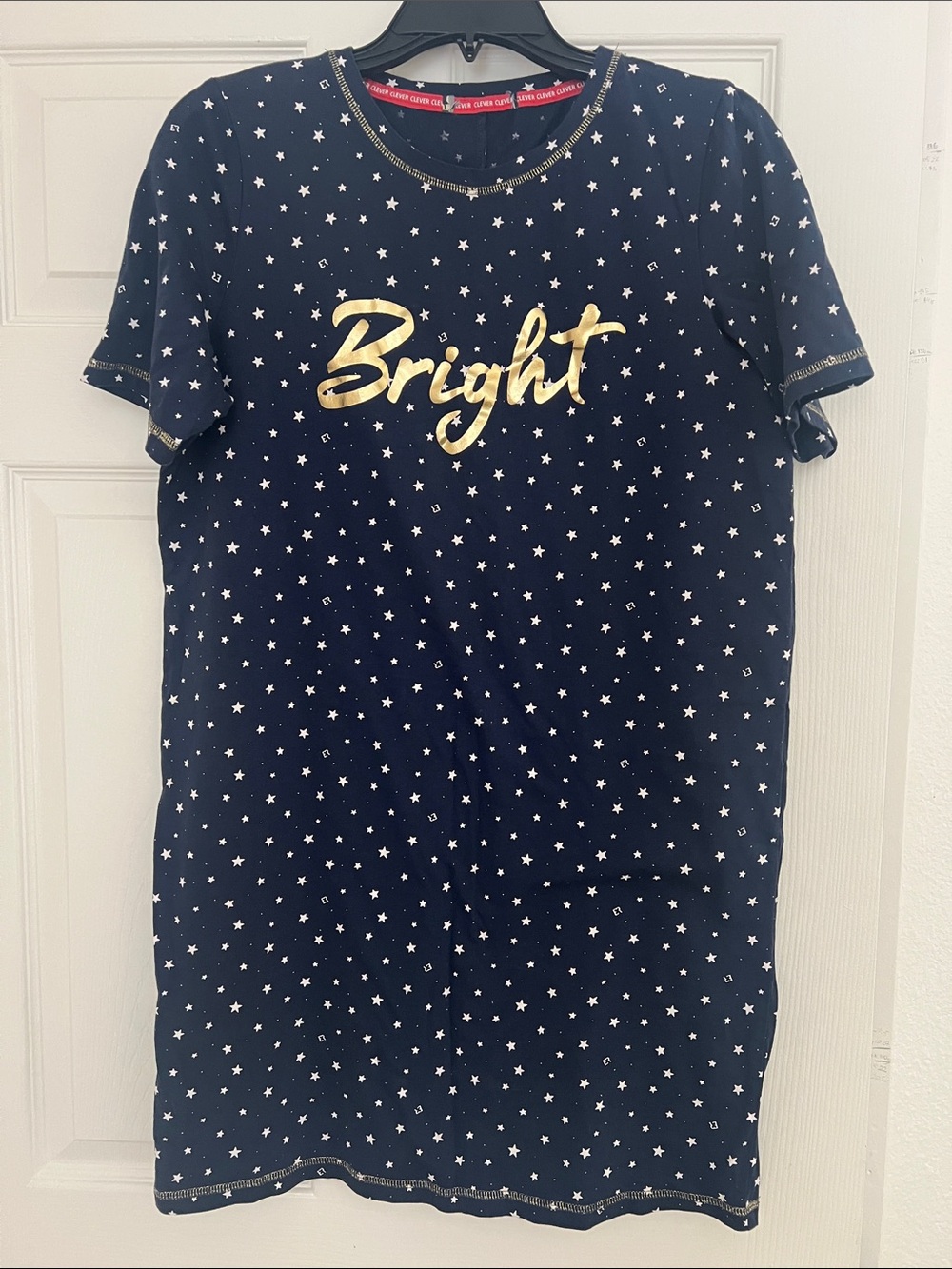 Like New 100% Cotton Home Dress Chemise Size S-M
